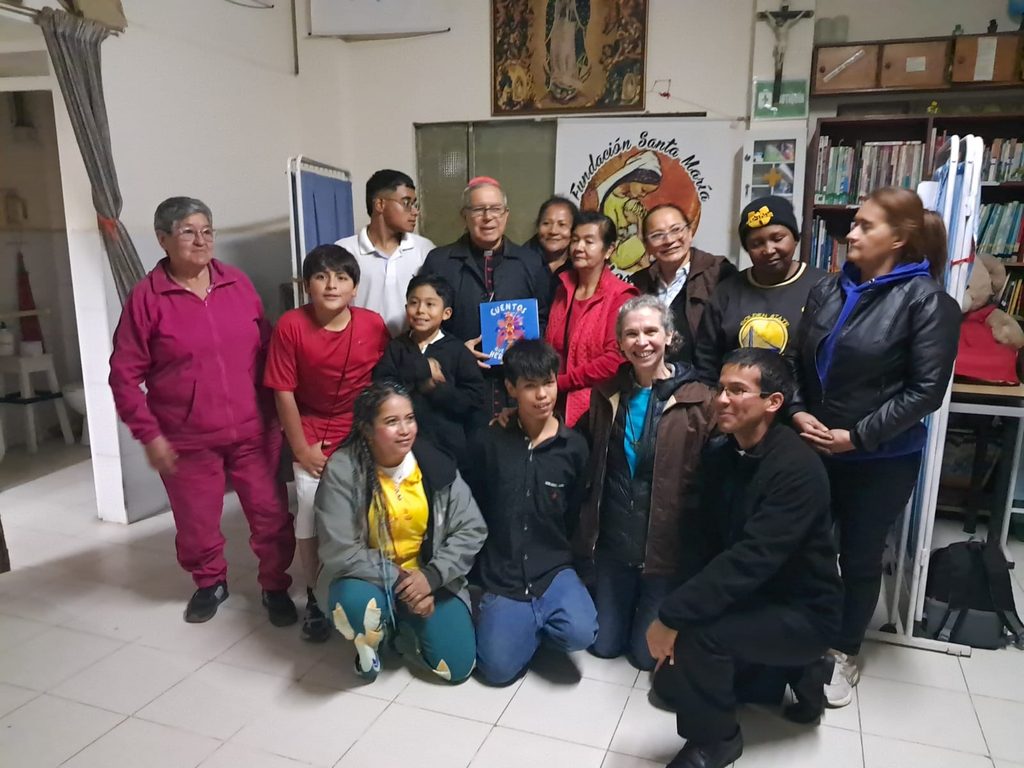 Nuestro Cardenal, Monseñor Luis José Rueda Aparicio, conoció nuestra Fundación whatsapp image 2026 09 06 at 8.52.49 pm